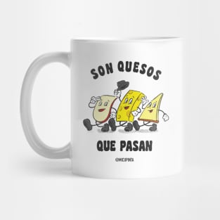 quesos que pasan Mug